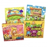 Набор настольных игр Kidsori 4 в 1 Монополия Мега (OLS-19-556) - Pampik