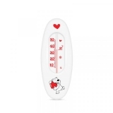 Термометр для ванної Склоприлад Сувенір В-1 Ведмедик, білий (300146) - Pampik