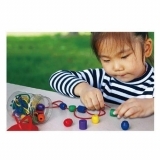 Шнурівка Viga Toys Намисто, 90 шт. (58304) - Pampik - 2