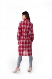 Сорочка-плаття Milk and the City Шотландка, S, червоний (MC-0101) - Pampik - 8