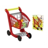 Ігровий набір Ecoiffier Прогулянкова коляска для супермаркету з продуктами (1225) - Pampik