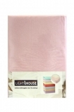 Простыня LightHouse, трикотажная на резинке, 200х90 см, розовый (46456) - Pampik