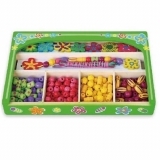 Набір для творчості Viga Toys Намисто Квіти (52730) - Pampik