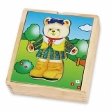 Пазл Viga Toys Гардероб ведмедиці (56403) - Pampik