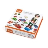 Набор магнитов Viga Toys Гардероб мальчика (50021VG) - Pampik - 3