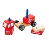 Іграшка Viga Toys Пожежна машина (50203FSC) - Pampik - 2
