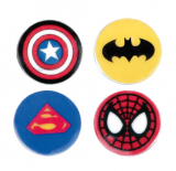 Набор для творчества Умняшка Лепка из полимерной глины Супергерои, значки (ПГ-007) - Pampik - 2