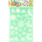 Трафарет пластиковий Koh-i-Noor Метелики, 31х20 см (9820/5) - Pampik