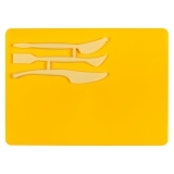 Набір для ліплення Kite, дошка і 3 стека, жовтий (K17-1140-08) - Pampik - 2