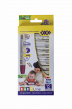 Пастель олійна ZiBi Jumbo Baby Line, 12 шт. (ZB.2490) - Pampik