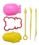 Набір повітряного пластиліну ZiBi Baby Line, 10 шт. (ZB.6254) - Pampik - 2