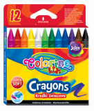 Кольорова крейда Colorino, воскові, 12 кольорів (13314PTR/1) - Pampik