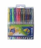 Набор из 12 гелевых ручек ZiBi Neon Metallic Kids Line (ZB.2205-99) - Pampik
