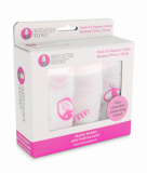 Набор пеленок Matchistick Monkey, из 100% органического хлопка Muslin, 70х70 см, розовый, 3 шт. (MM-LOCM-003) - Pampik