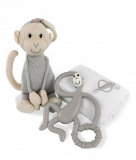 Подарунковий набір Matchistick Monkey Grey, сірий (MM-TGP-001) - Pampik - 2