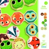 Дерев'яне доміно Djeco Мордочки (DJ01649) - Pampik