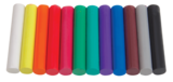 Пластилін Colorino Стандарт, 12 кольорів (13291PTR/1) - Pampik - 2