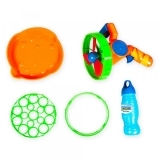 Мильні бульбашки Wanna Bubbles Бластер 2 в 1, помаранчевий, 118 мл (BB014-2) - Pampik - 3