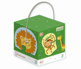 Пазл DoDo 6 в 1 Дикі тварини, 18 шт. (300153) - Pampik - 2