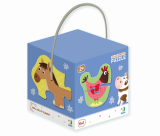 Пазл DoDo 6 в 1 Домашние животные, 18 шт. (300152) - Pampik - 2