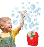 Мильні бульбашки Wanna Bubbles Баббл генератор, червоний, 118 мл (BB168-3) - Pampik - 5