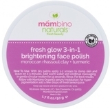 Скраб для обличчя Mambino Organics Сяйво свіжості 3 в 1, очищення-освітлення-сяйво, 50 г - Pampik - 2