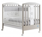 Дитяче ліжко Pali Birillo, світло-сірий (8095231) - Pampik