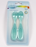 Виделочка і ложечка Lindo, бірюзовий (Li 806 зел) - Pampik - 2
