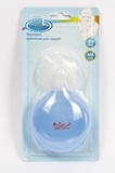 Накладки для груди Lindo, силиконовые, в контейнере, голубой (Li 802 гол) - Pampik - 6
