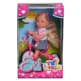 Кукольный набор Simba Эви На трехколесном велосипеде (5733347) - Pampik - 2