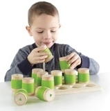 Игра Guidecraft Manipulatives Вес и цилиндры (G5085) - Pampik - 4