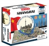 3D Пазл 4D Cityscape Шанхай, Китай, 1100 елементів (40040) - Pampik