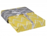 Комплект постільної білизни Hobby Poplin Nazende, поплін, 220х160 см, жовтий (30395_1,5) - Pampik