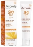 Солнцезащитный бальзам для лица Acorelle SPF30, органический, 30 мл - Pampik