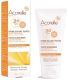 Cолнцезащитный крем для лица Acorelle, с эффектом тонирования SPF30, органический, 50 мл - Pampik