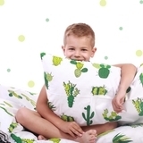 Наволочка Cosas Кактус, 60х40 см, зеленый - Pampik - 2