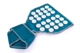Пояс масажно-акумунктурний Onhillsport, 30х20 см, бірюзовий (MS-1252-7) - Pampik - 2