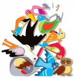 Дерев'яні балансири Quokka Птахи (QUOKA002BT) - Pampik - 6