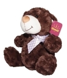 М'яка іграшка Grand Ведмідь з бантом, коричневий, 25 см (2502GMB) - Pampik - 2