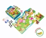 Пазл Vladi Toys Чиє дитинча з липучками, укр. мова, 16 елементів (VT2907-03) - Pampik - 2