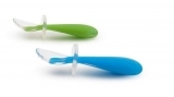 Силіконові ложки Munchkin Gentle Scoop, блакитний з зеленим, 2 шт. (27147.01) - Pampik - 2