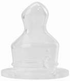 Соска силіконова Baby-Nova, плоска, для чаю, від 6 міс. (3961350) - Pampik