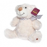 М'яка іграшка Grand Ведмідь з бантом, білий, 33 см (3301GMB) - Pampik - 2