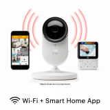 Цифрова відеоняня Kodak Hd WiFi Cherish С220, з батьківським блоком (C220000C220) - Pampik - 4