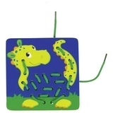 Шнуровка Goki Животные (58572G) - Pampik - 2