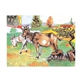 Кубики дерев'яні Goki Ферма (57878G) - Pampik - 6