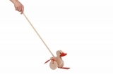 Игрушка-каталка Goki Уточка (54939G) - Pampik - 3