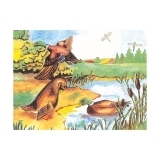 Кубики дерев'яні Goki Ферма (57878G) - Pampik - 3