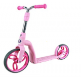 Беговел-самокат Aest B08 2 в 1, розовый (B08-Pink) - Pampik