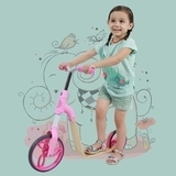 Біговел-самокат Aest B01 2 в 1, рожевий (B01-Pink) - Pampik - 6